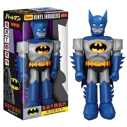 BATMAN - CLASSIC BATMAN ROBOT 11 inch TALL VINYL INVADER FIGURE