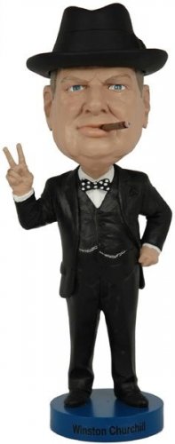 SIR WINSTON CHURCHILL HISTORIC BOBBLEHEAD