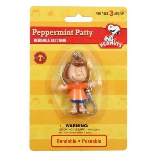 Peanuts Peppermint Patty 2.5" Bendable Keychain by N.J. Croce
