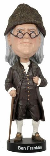 BENJAMIN FRANKLIN HISTORIC BOBBLEHEAD