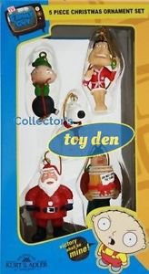 Family Guy - Boxed Set of 5 3D Mini Ornaments