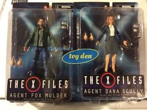 X-FILES - Mulder & Scully Set of 2 Diamond Select Action Figures