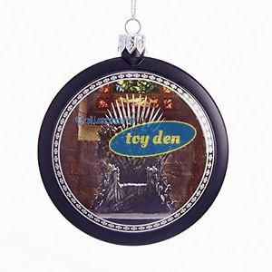 Game of Thrones - Iron Throne Disc Ornament