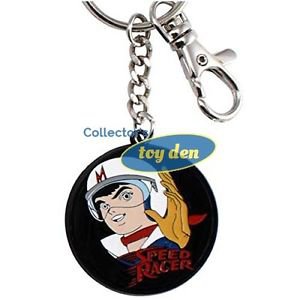 Speed Racer - Speed Round Enamel Keychain