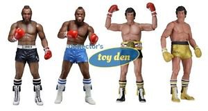 Rocky- 40th Anniversary Series 1 Rocky III set of 4 pieces 7" Action Figures