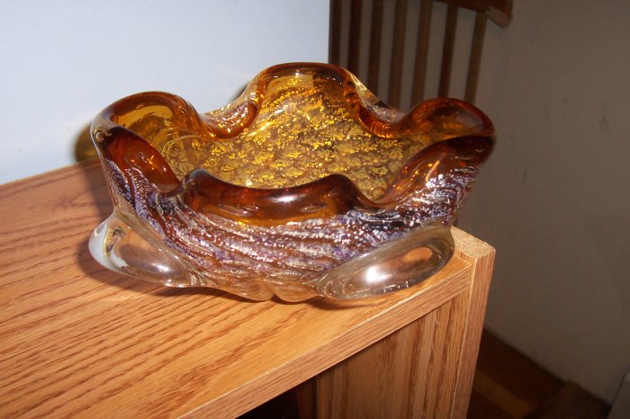 Amber Art Glass