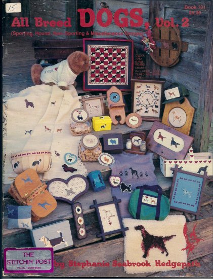 All Breed Dogs Cross Stitch Charts