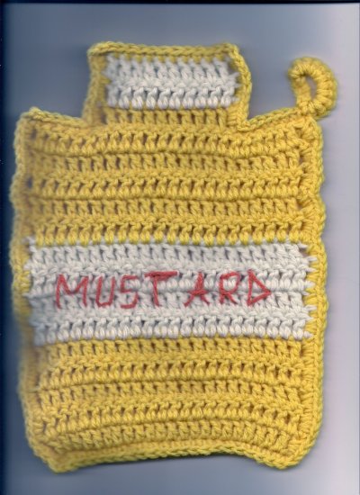 Mustard Potholder