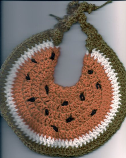 Watermelon Baby Bib