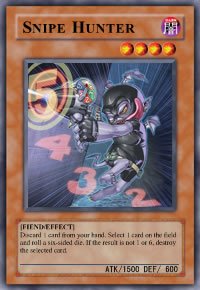 Snipe Hunter (For use in Yugioh Online 2 ONLY)