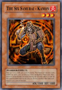 The Six Samurai - Kamon (For use in Yugioh Online 2 ONLY)