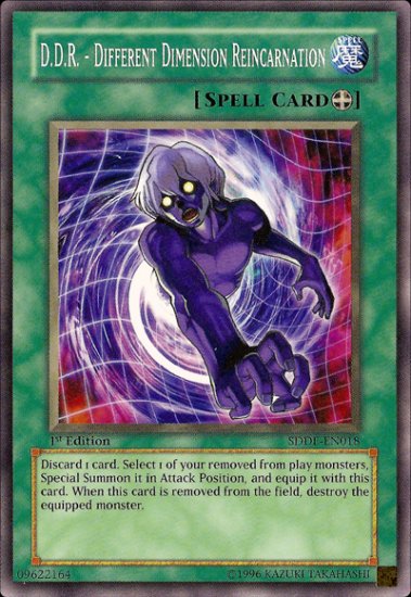 D.D.R. - Different Dimension Reincarnation (For use in Yugioh Online 2 ONLY)