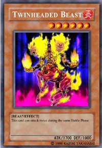 Twinheaded Beast (For use in Yugioh Online 2 ONLY)