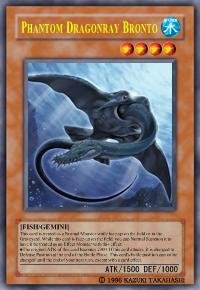 Phantom Dragonray Bronto (For use in Yugioh Online 2 ONLY)