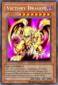 Victory Dragon (For use in Yugioh Online 2 ONLY)