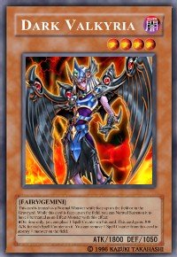 Dark Valkyria (For use in Yugioh Online 2 ONLY)