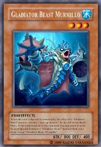 Gladiator Beast Murmillo (For use in Yugioh Online 2 ONLY)