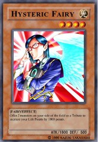 Hysteric Fairy (For use in Yugioh Online 2 ONLY)