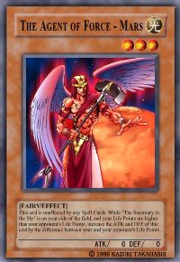 The Agent of Force - Mars (For use in Yugioh Online 2 ONLY)