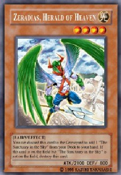 Zeradias, Herald of Heaven (For use in Yugioh Online 2 ONLY)