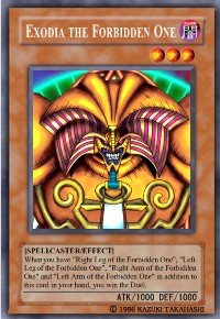 Exodia the Forbidden One (For use in Yugioh Online 2 ONLY)