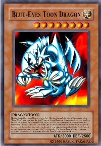 Blue-Eyes Toon Dragon (For use in Yugioh Online 2 ONLY)