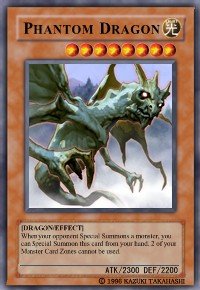 Phantom Dragon (For use in Yugioh Online 2 ONLY)