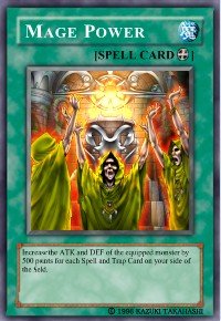 Mage Power (For use in Yugioh Online 2 ONLY)
