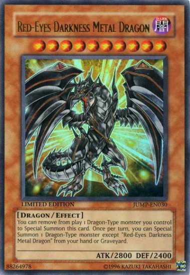 Red-Eyes Darkness Metal Dragon (For use in Yugioh Online 2 ONLY)
