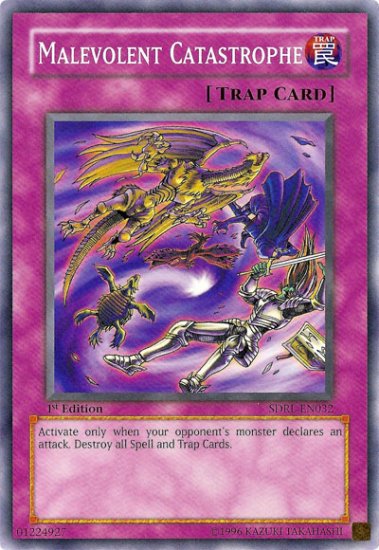 Malevolent Catastrophe (For use in Yugioh Online 2 ONLY)