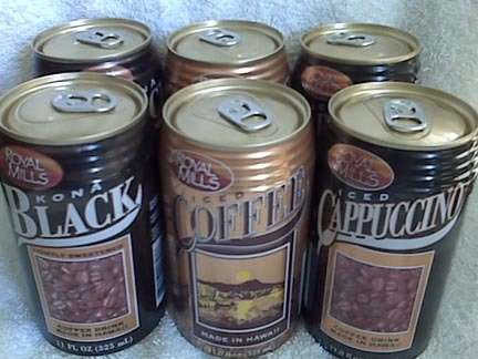 Royal Mills Hawaiian Iced Coffee set of 6 cans