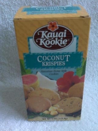 Hawaiian Home Style Cookies - Kauai Kookie - Coconut Krispies