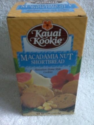 Hawaiian Home Style Cookies - Kauai Kookie - Macadamia Nut Shortbread