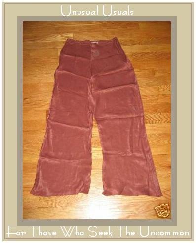 APRIL CORNELL BIAS BLOOMERS FLOODS PANTS SILK SIENNA SMALL S