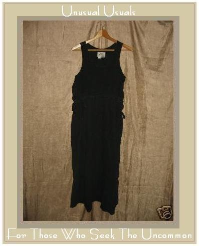 FLAX by Jeanne Engelhart Long Adjustable Jumpette Dress PETITE PS