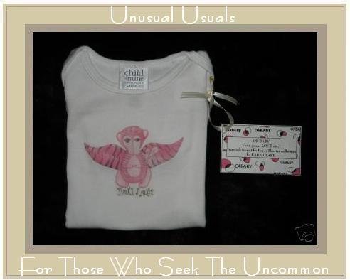 NWT 6-9 MONTH PUNKY MONKEY BABY CREEPER ONESIE OUTFIT