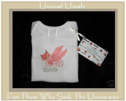 NWT 3-6 MONTH SLY GUILE FOX BABY CREEPER ONESIE OUTFIT