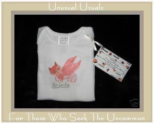 NWT 9-12 MONTH SLY GUILE FOX BABY CREEPER ONESIE OUTFIT