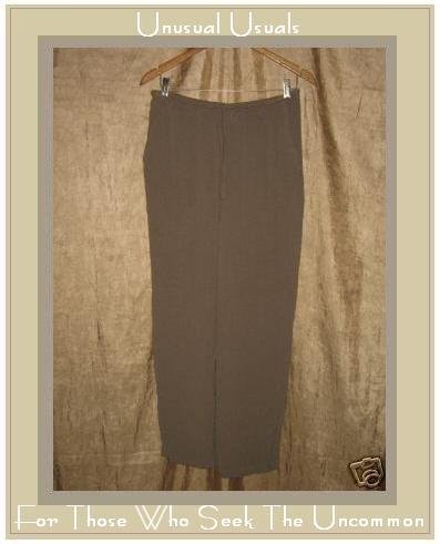 EILEEN FISHER NY Loose Rayon Drawstring Pants MEDIUM M