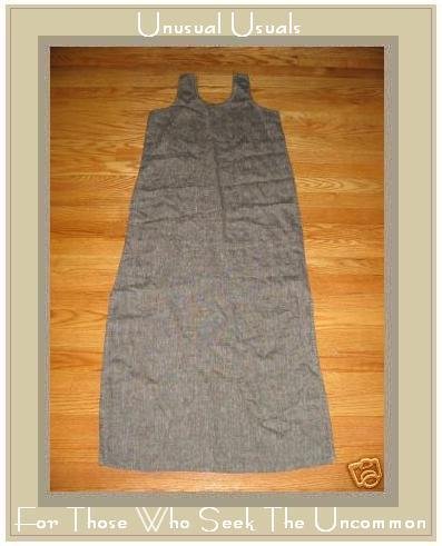 NEW FLAX DARK GRANITE SLIPSTER DRESS JEANNE ENGELHART PETITE P