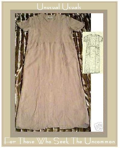FLAX DE SOLEIL MIGHTY COPYRIGHT ANGLE DRESS ENGELHART PETITE P