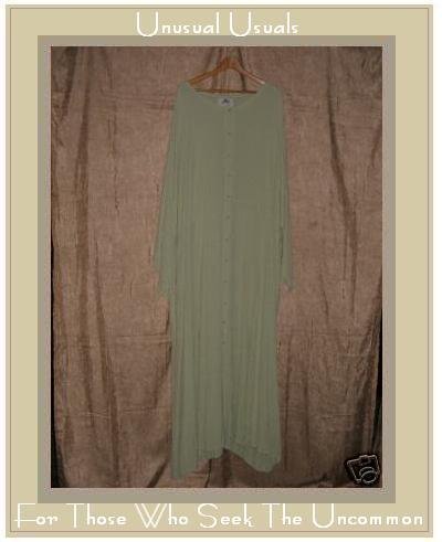 Jeanne Engelhart FLAX Gingham Faceted Fashion Dress 3G