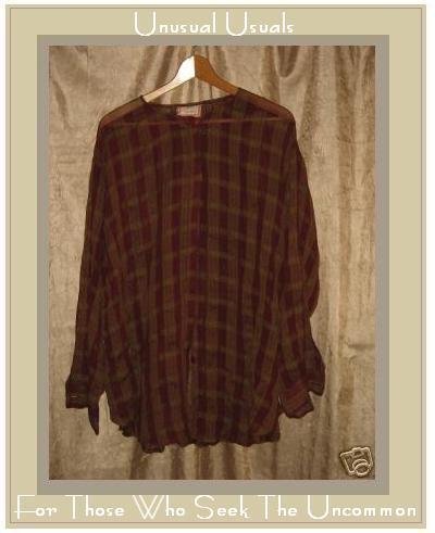 APRIL CORNELL FABULOUS PLAID BUTTON SHIRT TOP SMALL S