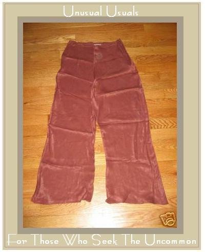 APRIL CORNELL BIAS BLOOMERS FLOODS PANTS SILK SIENNA MEDIUM M