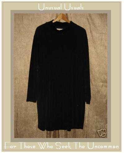 Angelheart Designs by Jeanne Engelhart Flax Velour Dress MEDIUM M