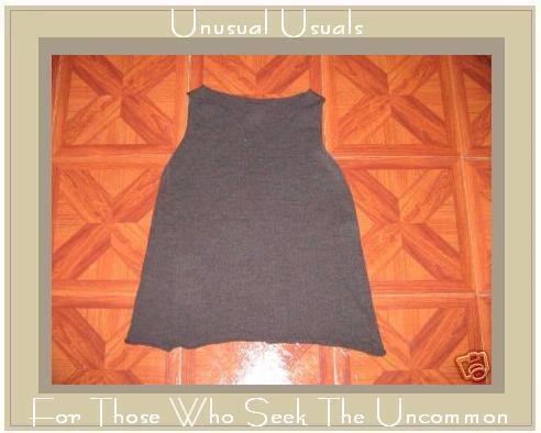 EILEEN FISHER SOFT GRAY ITALIAN WOOL KNIT SHIRT SMALL S