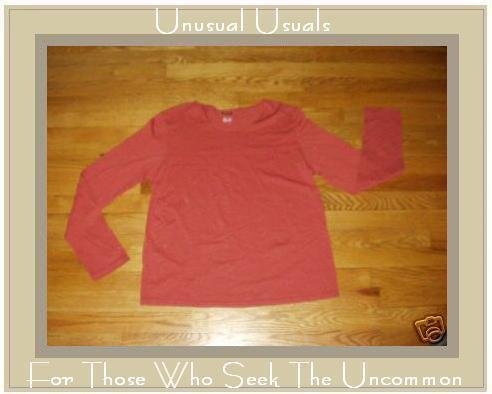 J. JILL Soft Gray Cotton Knit Pullover Shirt Top Large L