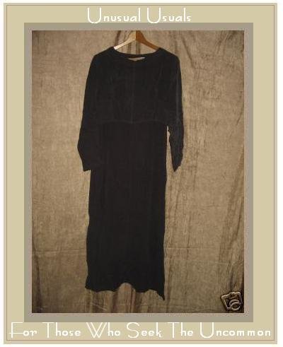CUT LOOSE Long Purple Bemberg Rayon Pullover Dress SMALL S