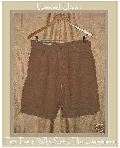 Beekeeper by Jeanne Engelhart FLAX LINEN Shorts Small S
