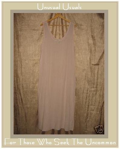 Angelheart Designs by Jeanne Engelhart Pink Dress Flax MEDIUM M